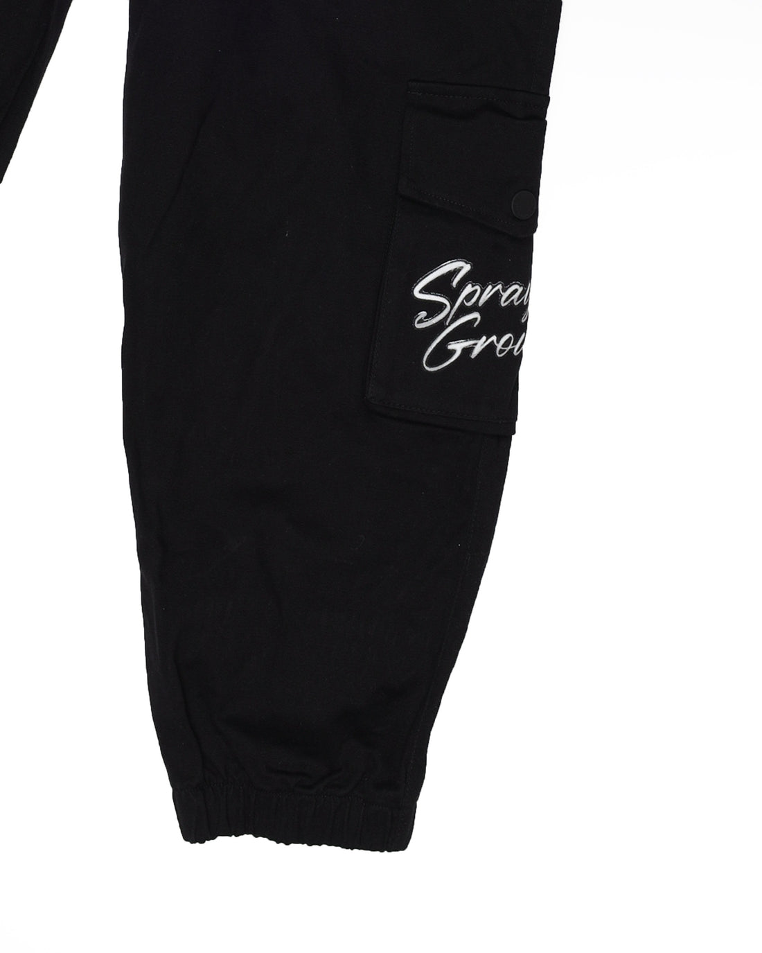 DIABLO BEAR SILVER SIGN BAGGY PANTS