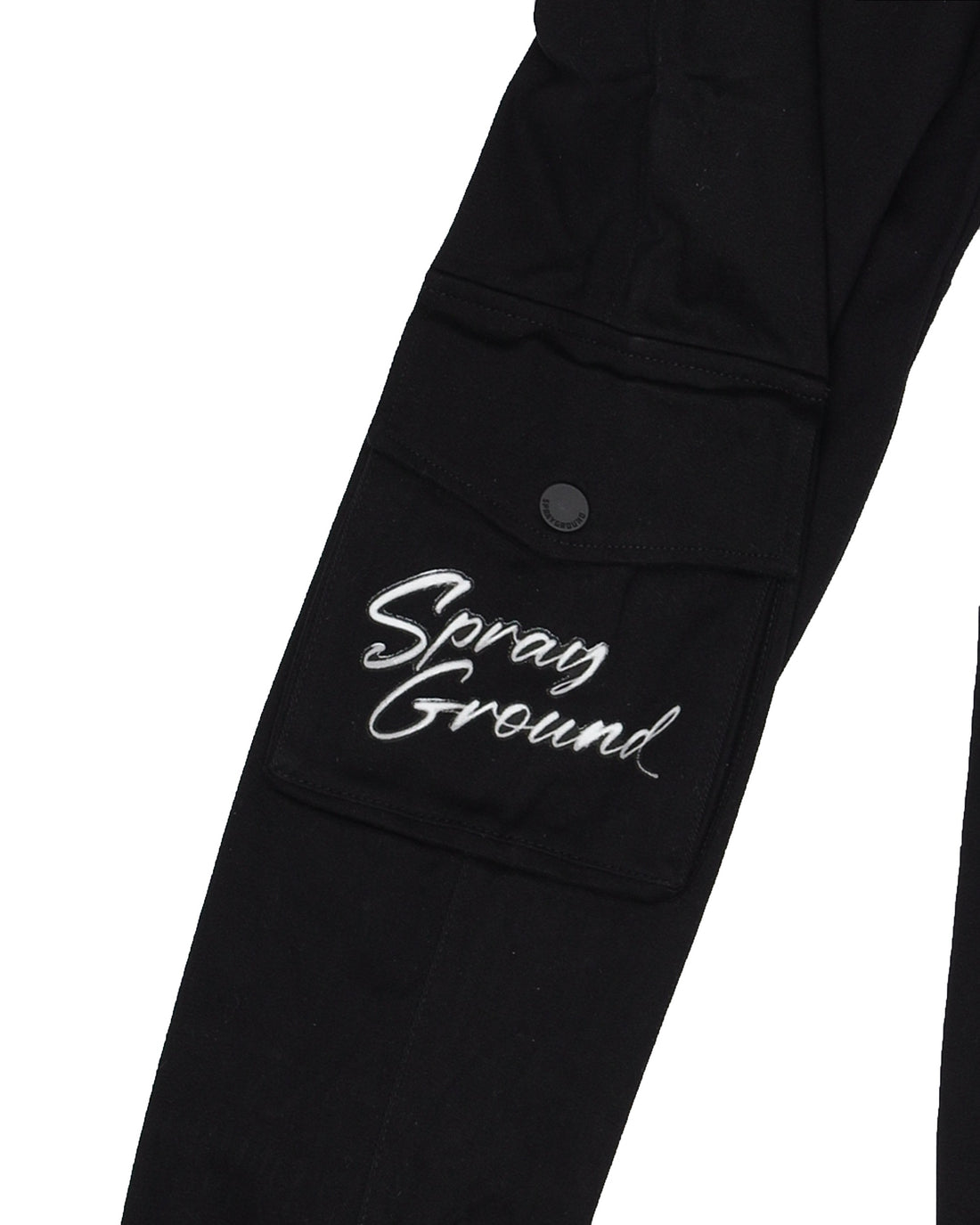 DIABLO BEAR SILVER SIGN BAGGY PANTS