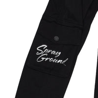 DIABLO BEAR SILVER SIGN BAGGY PANTS