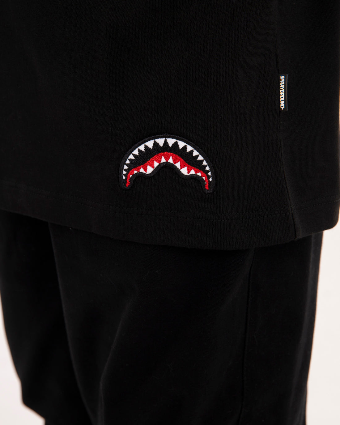 DIABLO BEAR SILVER SIGN BAGGY PANTS