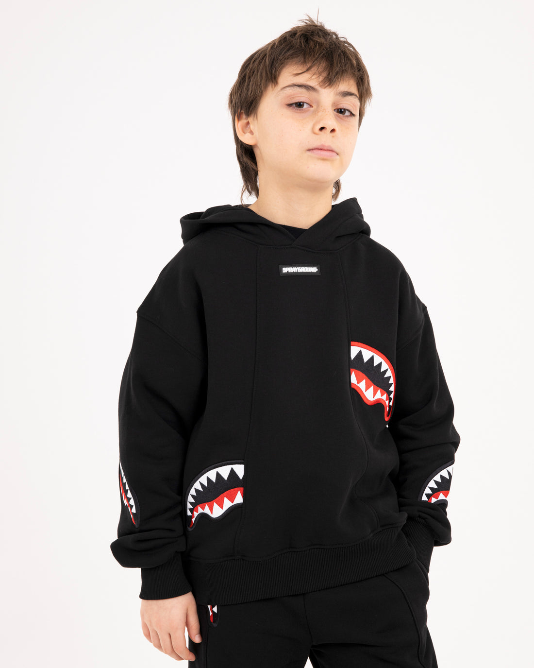 ALL SHARK PATCHES PERFECT HOODIE