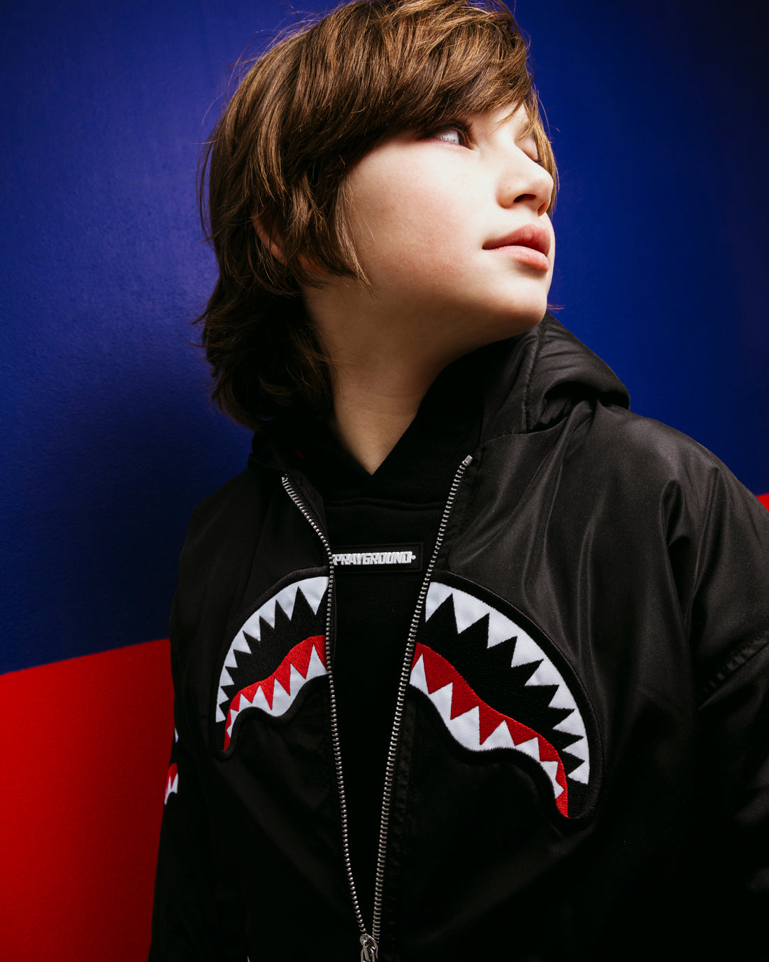 ALL SHARK PATCHES BOMBER