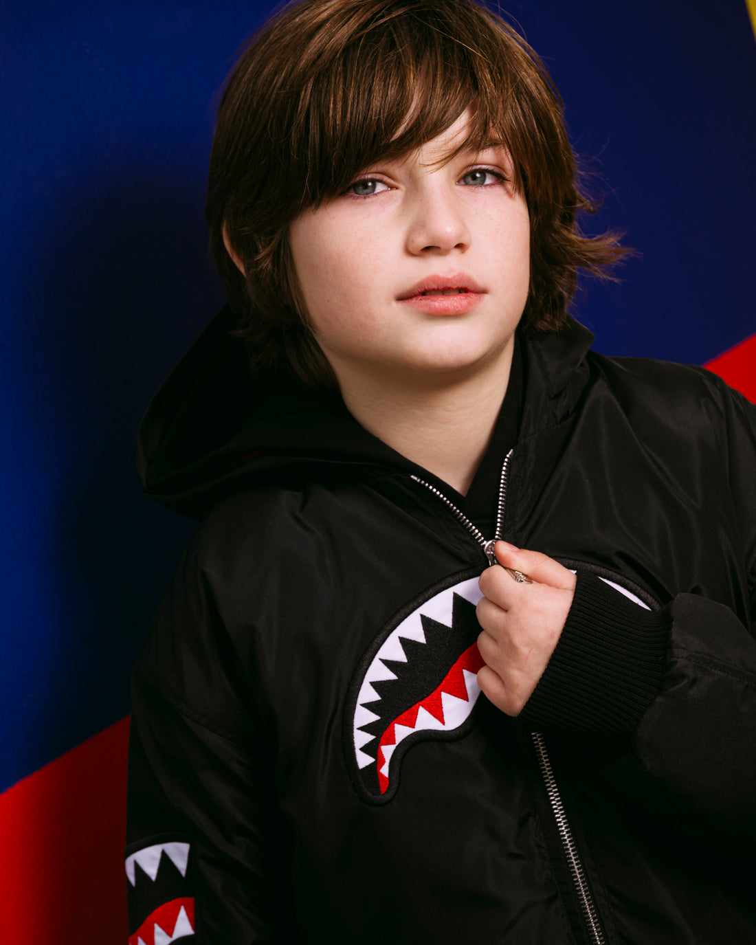 ALL SHARK PATCHES BOMBER