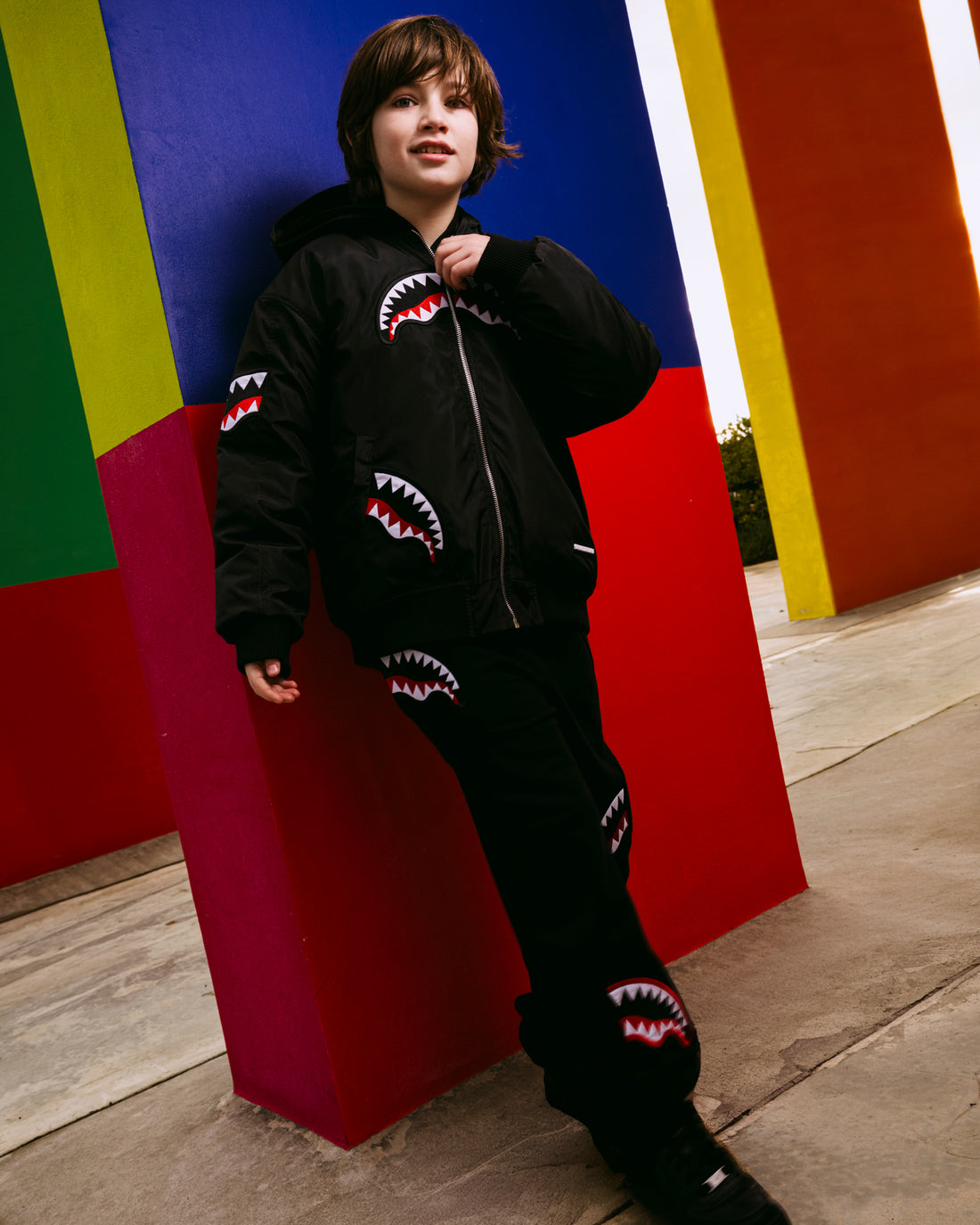 ALL SHARK PATCHES BOMBER