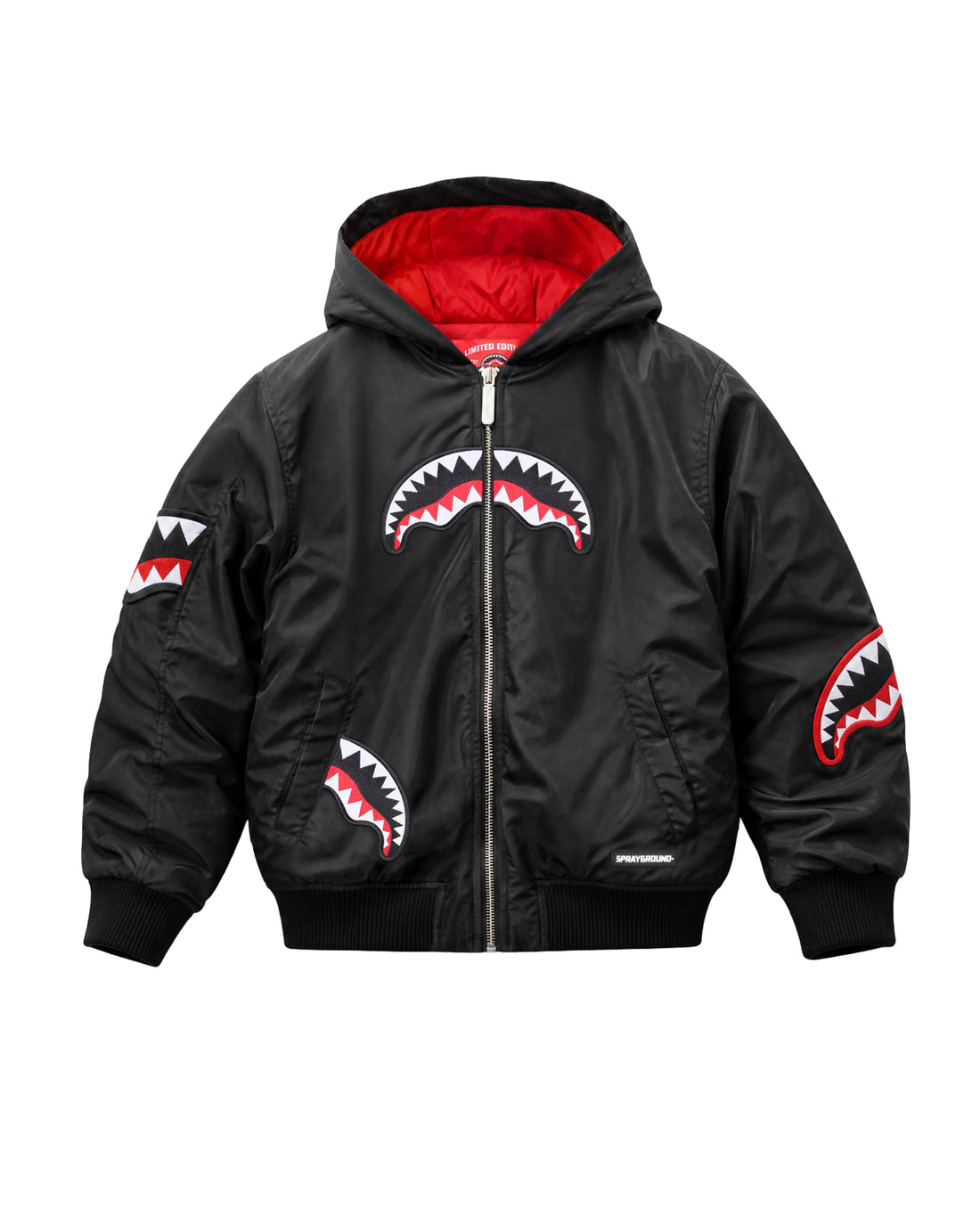 ALL SHARK PATCHES BOMBER