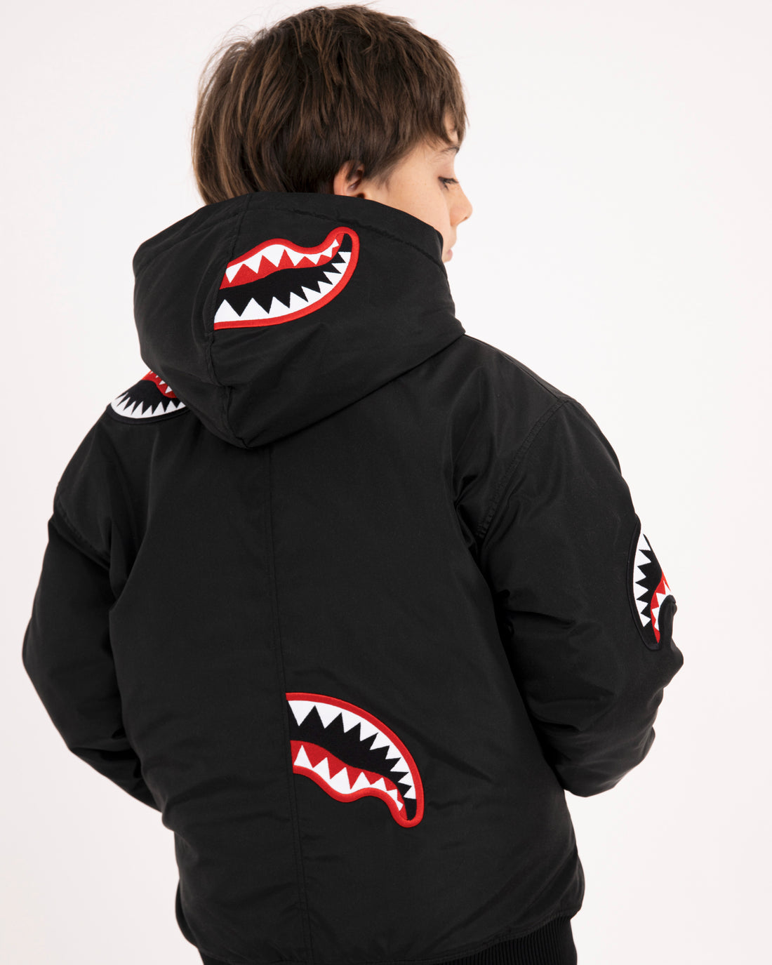 ALL SHARK PATCHES BOMBER