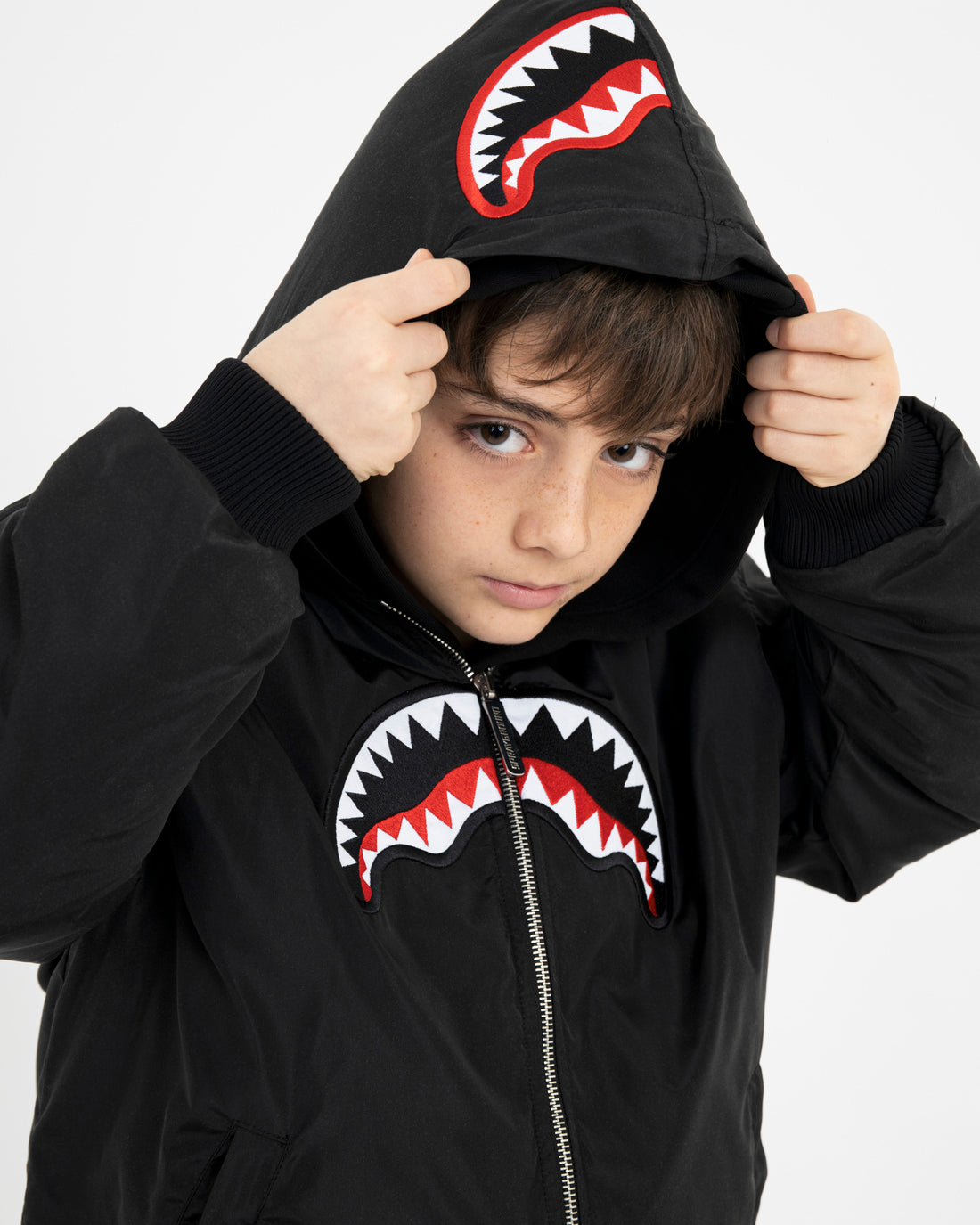 ALL SHARK PATCHES BOMBER