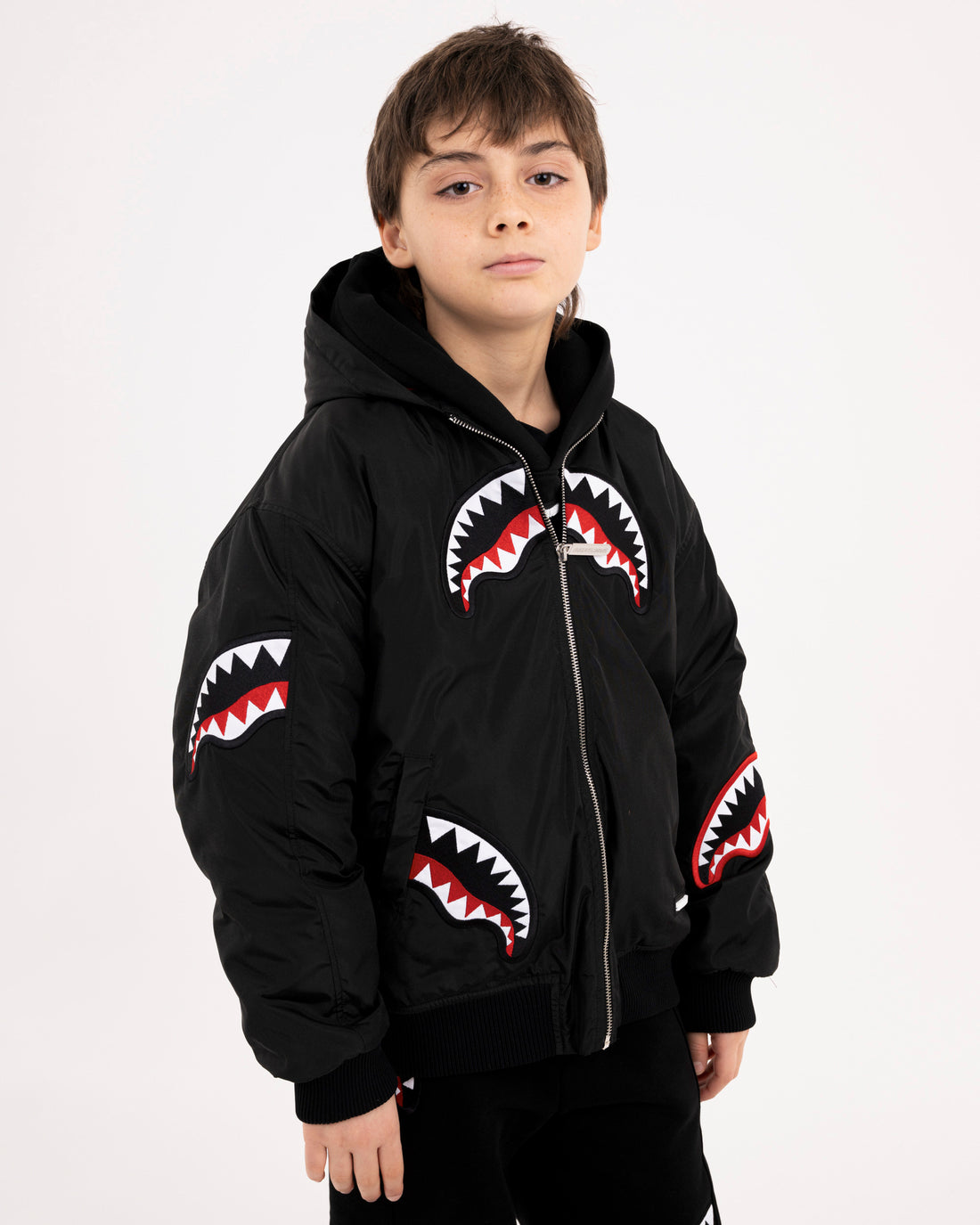 ALL SHARK PATCHES BOMBER