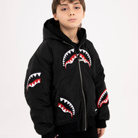 ALL SHARK PATCHES BOMBER
