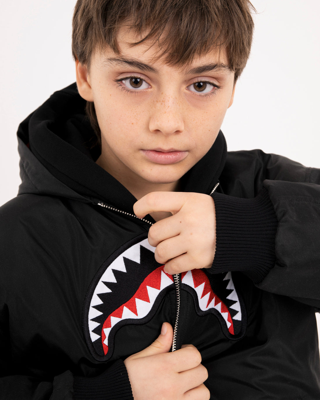 ALL SHARK PATCHES BOMBER