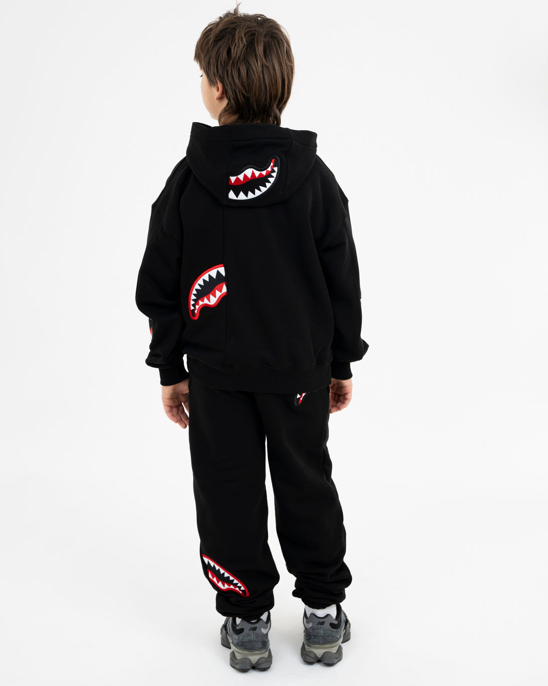 ALL SHARK PATCHES BAGGY PANTS
