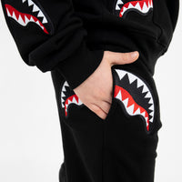 ALL SHARK PATCHES BAGGY PANTS