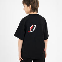 ALL SHARK PATCHES OVER T-SHIRT
