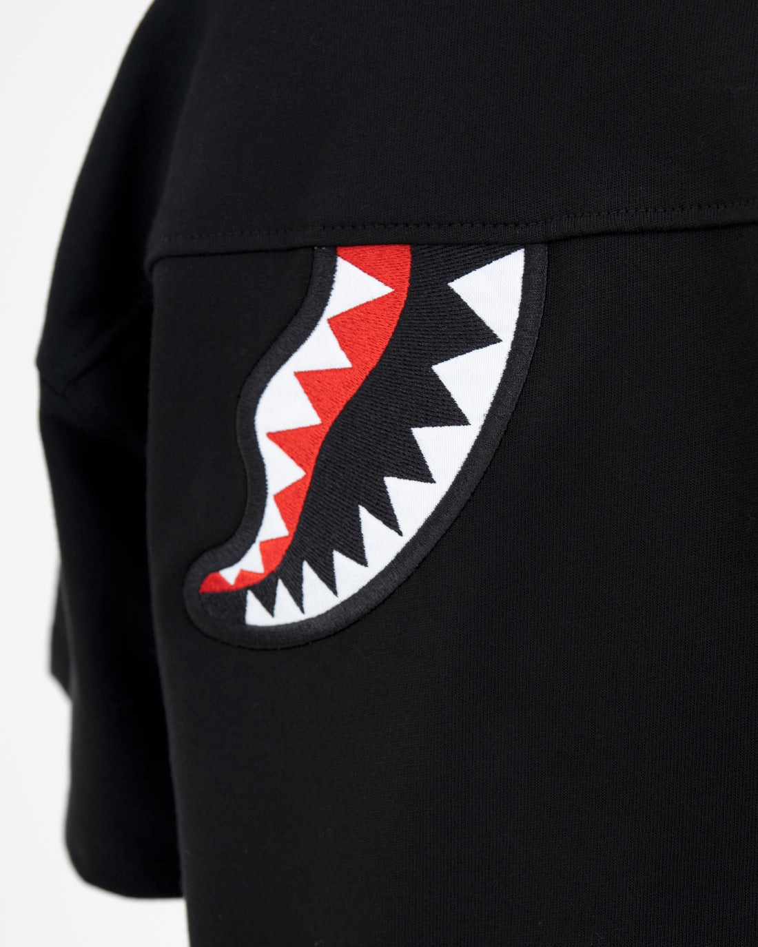 ALL SHARK PATCHES OVER T-SHIRT