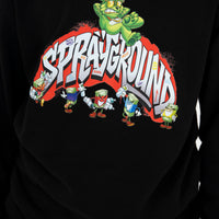 SPRAYGROUND CHARACTERS LONG HOODIE T-SHIRT