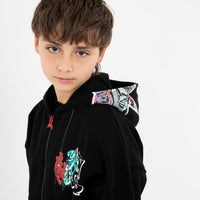 GRAFFITI BITE OVER FULL-ZIP