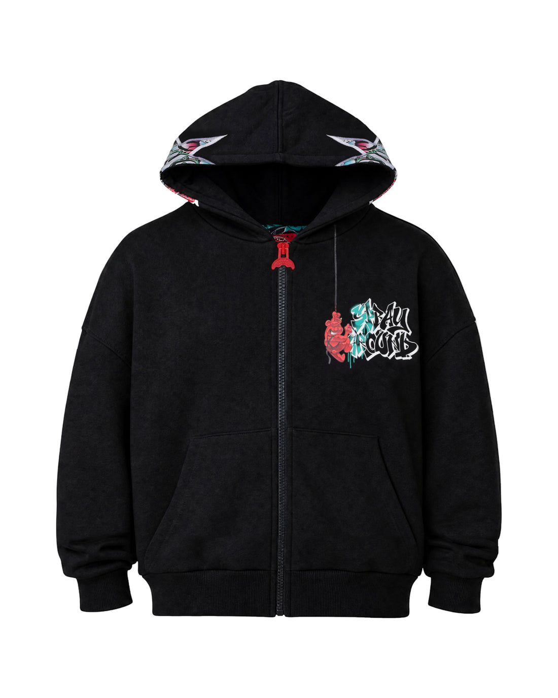 GRAFFITI BITE OVER FULL-ZIP