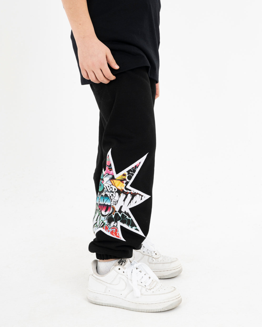 GRAFFITI BITE BAGGY PANTS
