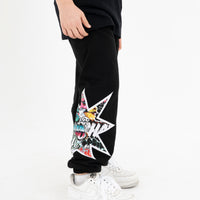 GRAFFITI BITE BAGGY PANTS