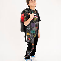 DIAGONAL CUT GRAFFITI REGULAR T-SHIRT