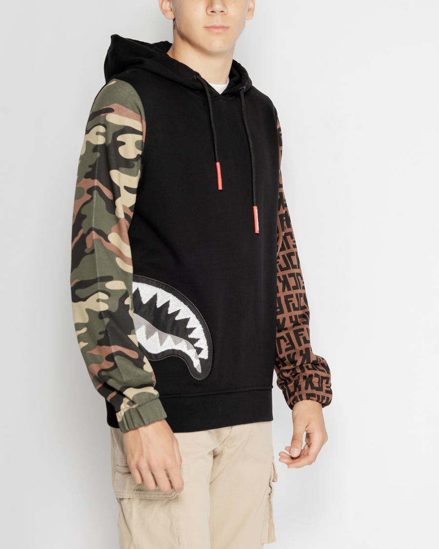 Sweats à capuche Sprayground MANICHE MIMETICHE Noir