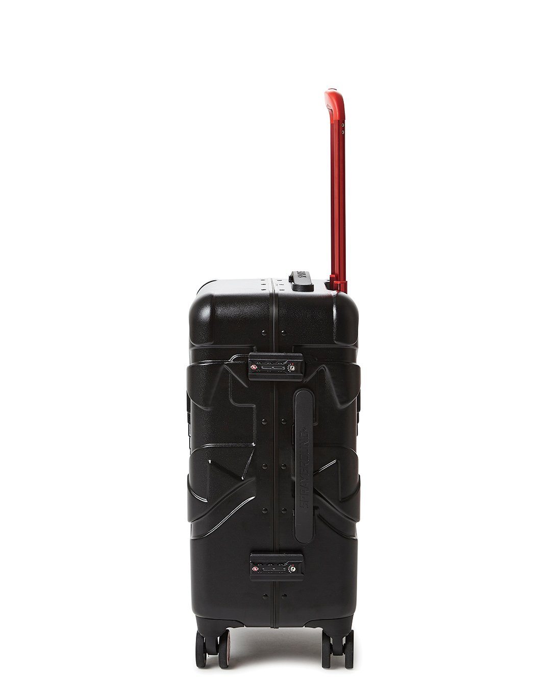 Black Molded Shark Mouth Carry-on Luggage