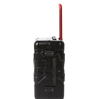 Black Molded Shark Mouth Carry-on Luggage