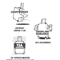 Sharknautics Carry-on Luggage