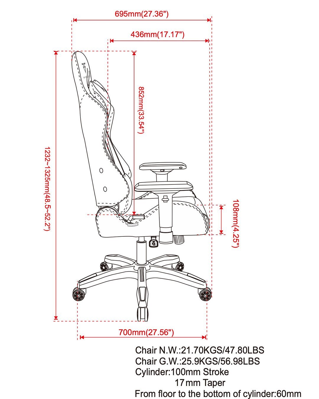 Sedie gaming Sprayground 3AM CHAIR Nero