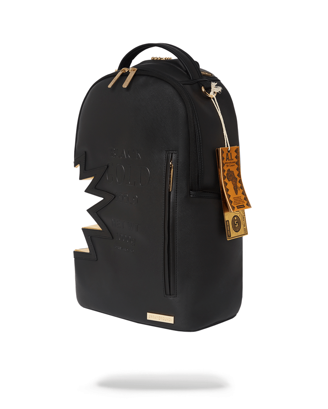 Zaino Sprayground Ai3 BLACK GOLD DLX BACKPACK Nero