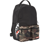 Sac à dos Sprayground Camo Side Shark Double Cargo Noir