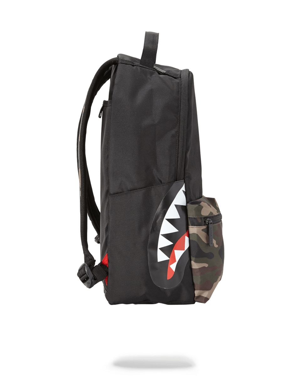 Sac à dos Sprayground Camo Side Shark Double Cargo Noir