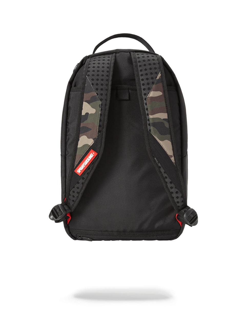 Sac à dos Sprayground Camo Side Shark Double Cargo Noir