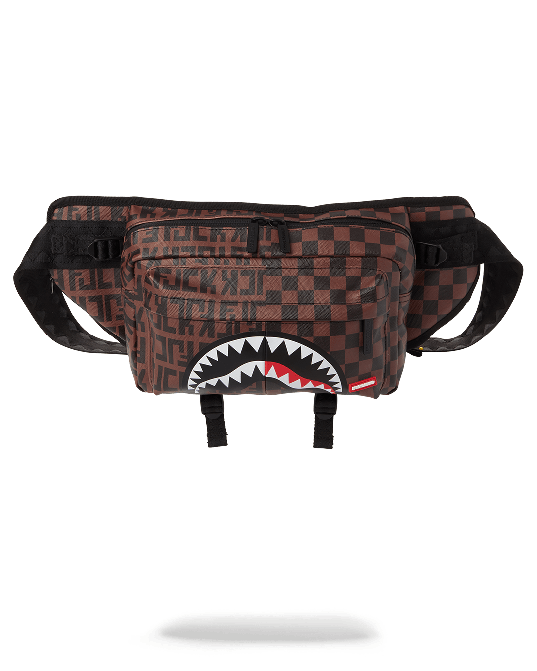 Split Checkered Doubleside Crossbody