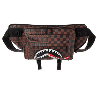 Split Checkered Doubleside Crossbody