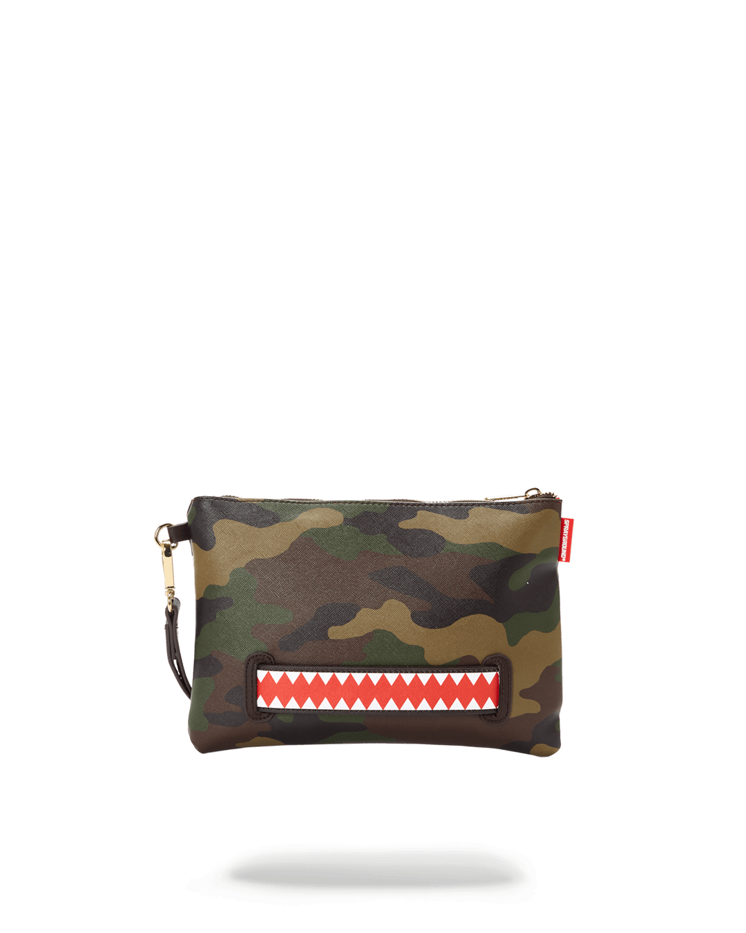 Pochette e beauty Sprayground CHECKS & CAMO POCHETTE Marrone