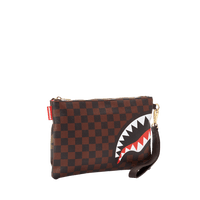 Pochette e beauty Sprayground CHECKS & CAMO POCHETTE Marrone