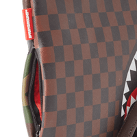 Pochette e beauty Sprayground CHECKS & CAMO POCHETTE Marrone