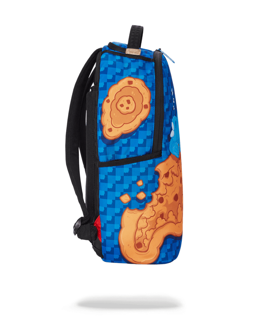 Sprayground Backpack COOKIE MONSTER SLEEPING Blue