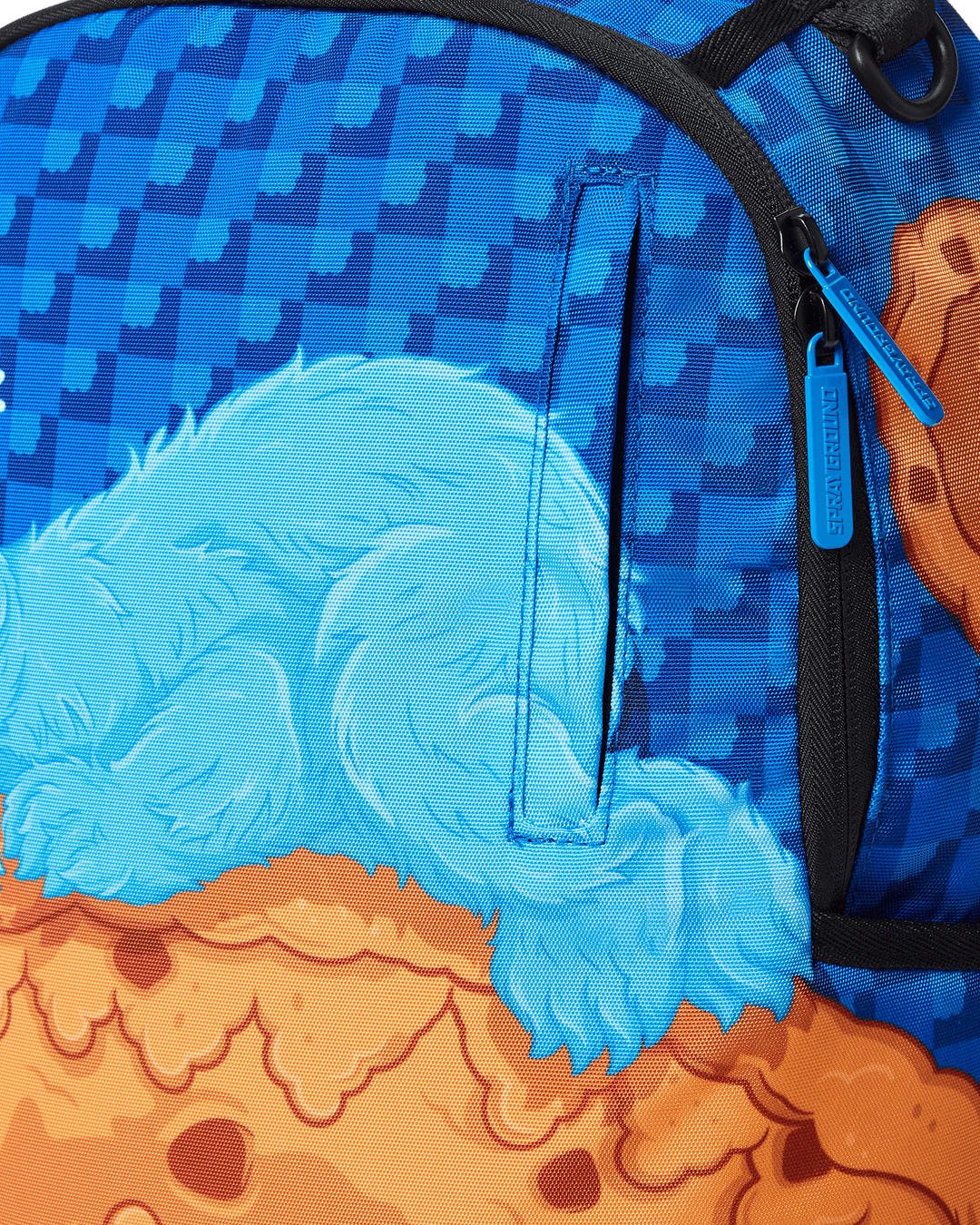 Backpack Sprayground COOKIE MONSTER SLEEPING Blue