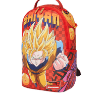 Zaino Sprayground DBZ ON THE RUN RED CHECK Rosso