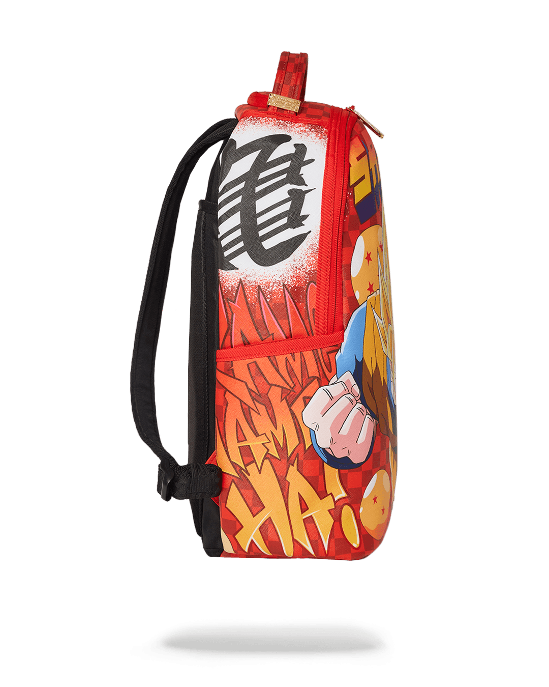 Zaino Sprayground DBZ ON THE RUN RED CHECK Rosso