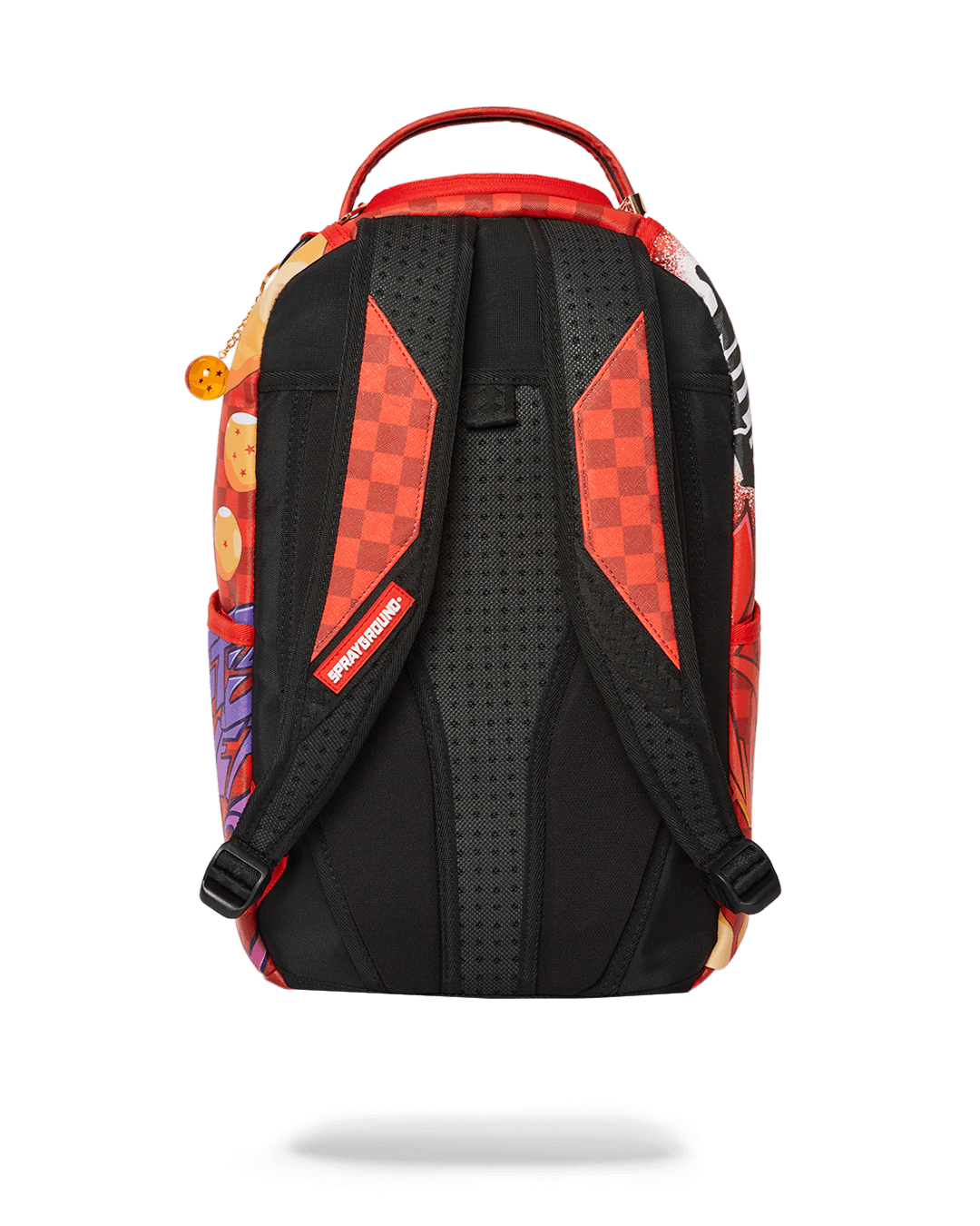 Zaino Sprayground DBZ ON THE RUN RED CHECK Rosso