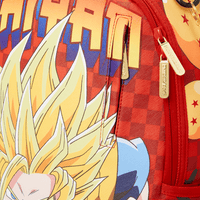 Zaino Sprayground DBZ ON THE RUN RED CHECK Rosso