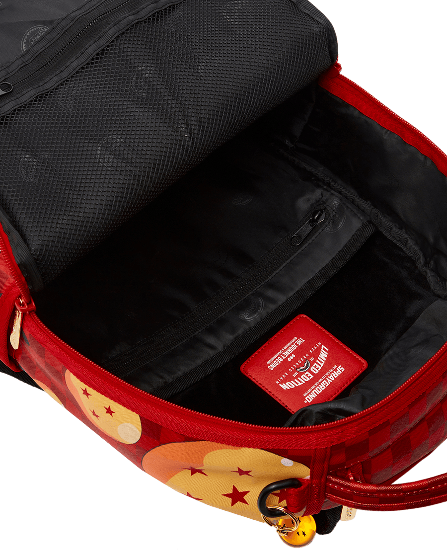 Sprayground Backpack DBZ ON THE RUN RED CHECK Red