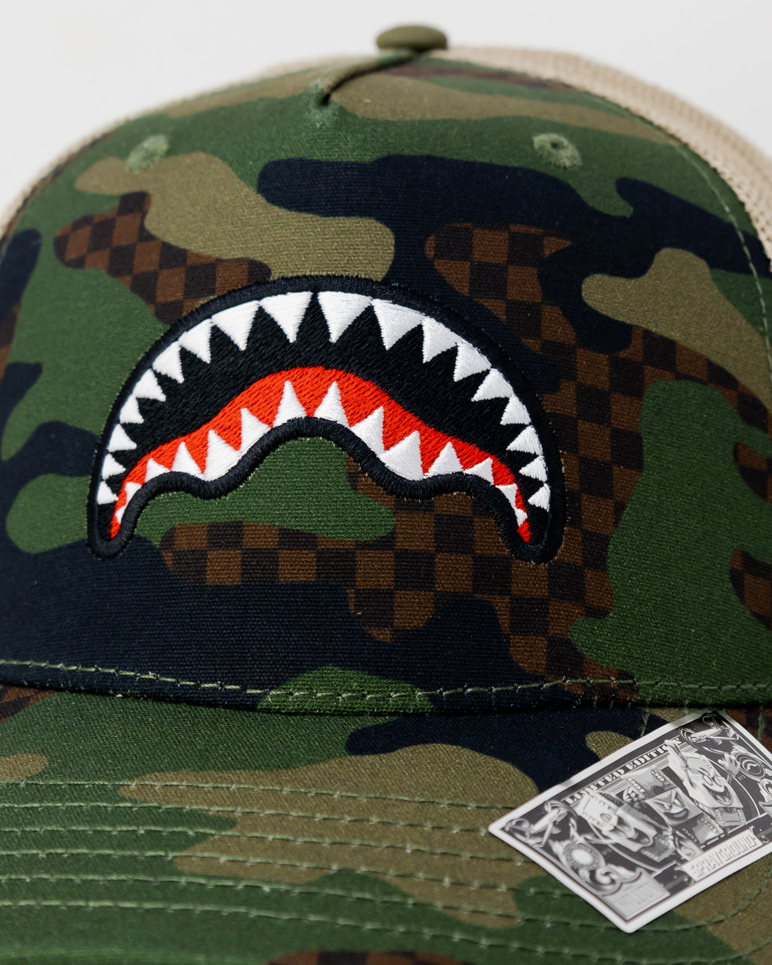 Camo Checkered Cap