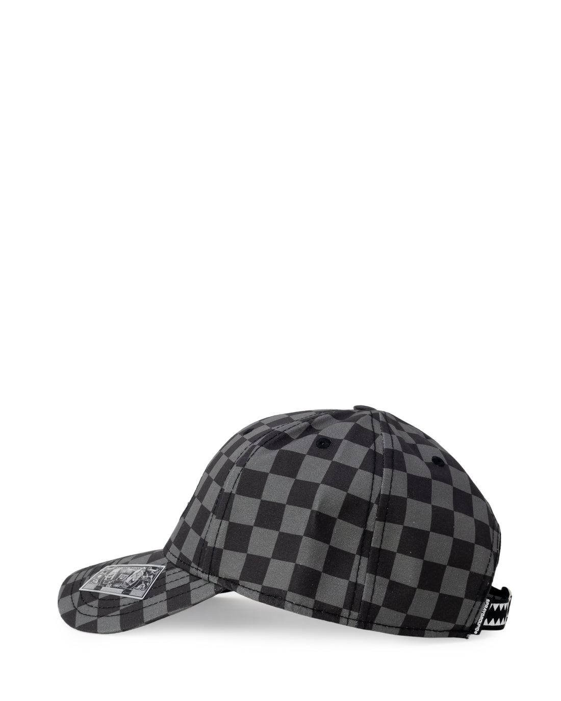 Smooth Check Cap Grey