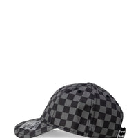 Smooth Check Cap Grey