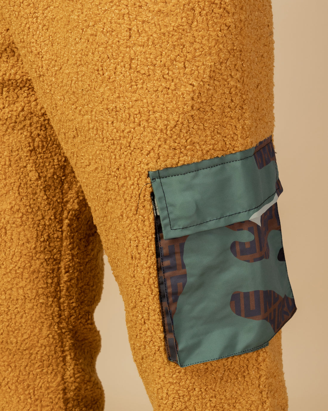 Teddy Pocket Pants Sand