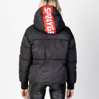 Crop Down Jacket Black